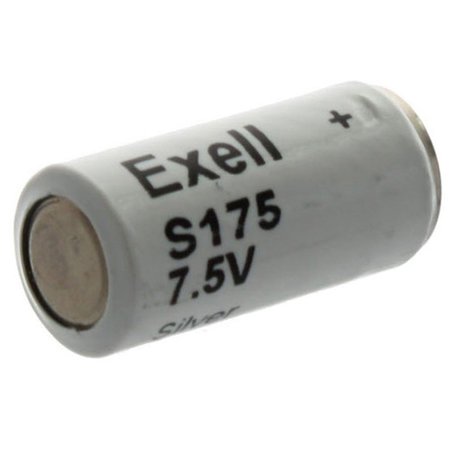 EXELL BATTERY S175 Silver Oxide 7.5V Battery TR175S, MN175, A175 S175
